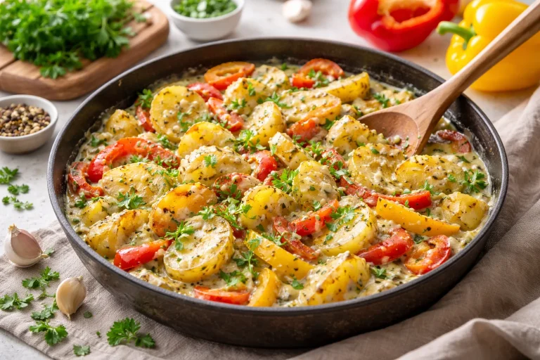 Kartoffel-Paprika-Pfanne