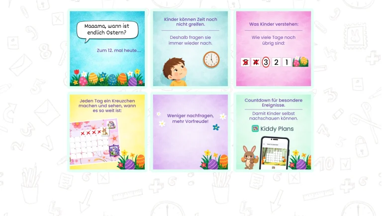 Oster-Countdown für Kinder