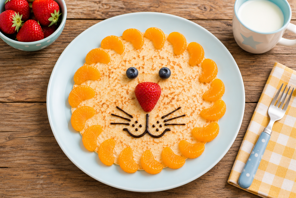 Pfannkuchen-Löwe