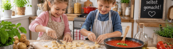 Gnocchi mit Kindern kochen