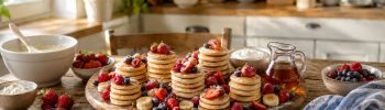 Mini-Pancakes für Kinder