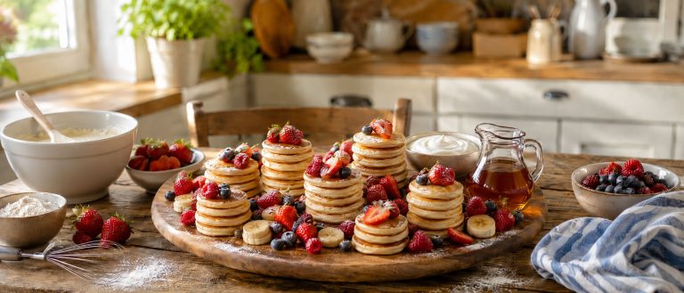 Mini-Pancakes für Kinder